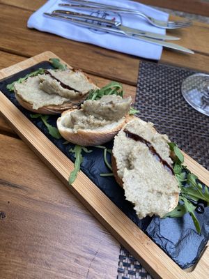 Baba Ganoush at Peperoncino in Sibenik