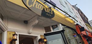 Front entrance, near Tourist Information centre at Charlie's in Margate