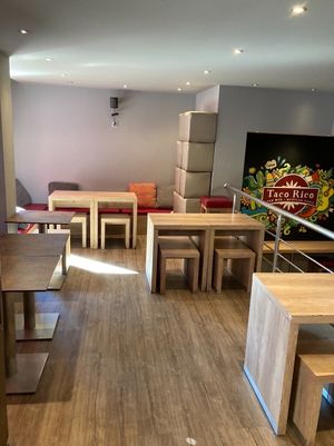 Inside seating  at Taco Rico - Plainpalais in Geneva