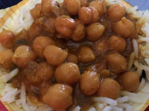 Channa Masala  at Food Belly in Corsicana