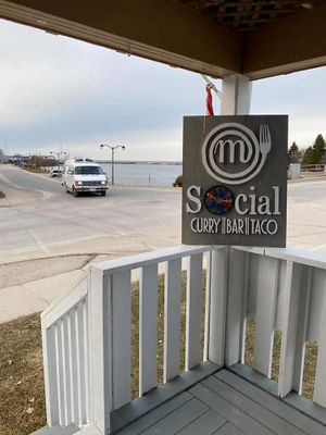 Sign at Meaford Social in Meaford