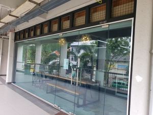Restaurant front entrance view ~ Circuit Breaker Period Phase 2 at Da Mamma in Central Singapore