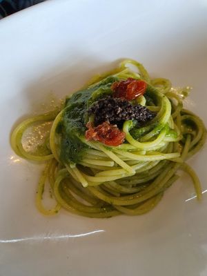 Truffle pesto ~ Circuit Breaker Period Phase 2 at Da Mamma in Central Singapore