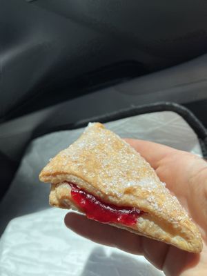 Strawberry turnover  at Toluca Bakery and Cafe in Los Angeles