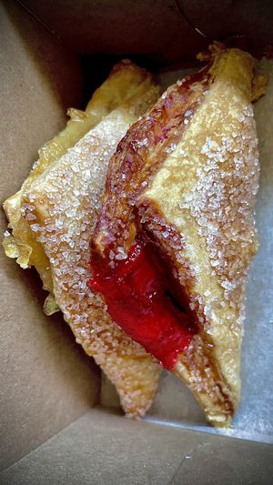 Wonderfully baked turnovers  at Toluca Bakery and Cafe in Los Angeles