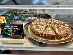 Chocolate brownies at Goodsouls Kitchen in Bangkok