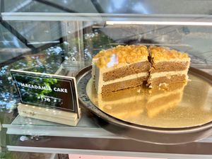 Macadamia cake at Goodsouls Kitchen in Bangkok