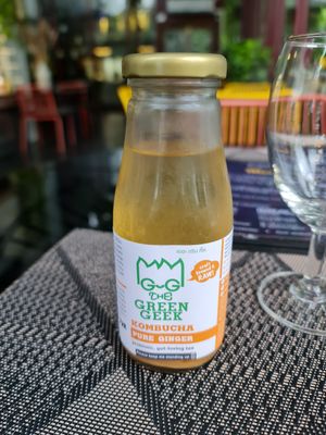 Ginger Kombucha at Goodsouls Kitchen in Bangkok