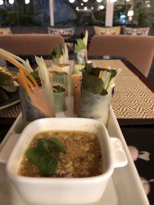 Fresh rolls at Goodsouls Kitchen in Bangkok