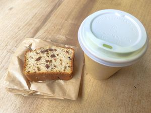 Banana Bread and Matcha Almond at Hasard in Biel