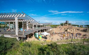 View from outside at Gestrand in Overveen