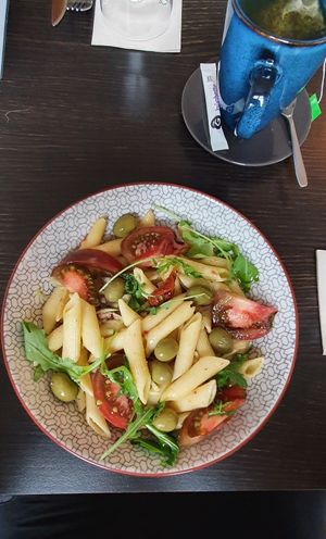 Salad at Lemon Perk in Bayeux