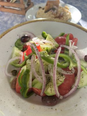   at Klimatis Tavern in Kefalonia