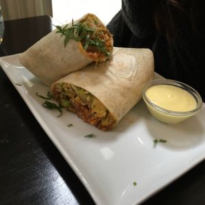 Santa Fe Burrito at Rootz in Berlin
