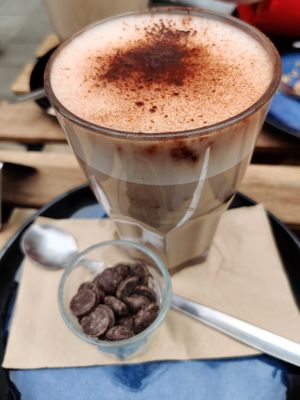 Hot chocolate at Lucifer Lives in Brussels