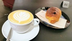 great coffee at Lucifer Lives in Brussels