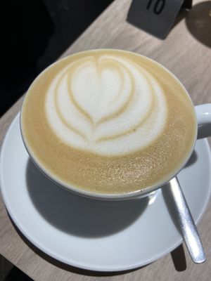 Cappuccino 🌱 #Veganuary at Lucifer Lives in Brussels