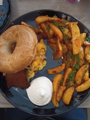 The hangover menu at Lucifer Lives in Brussels