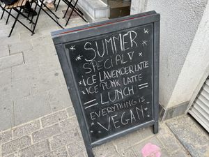 sign  at Lucifer Lives in Brussels