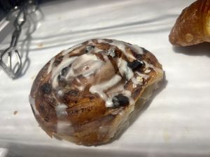 cinnamon roll  at Lucifer Lives in Brussels