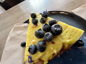 lemon cake  at Lucifer Lives in Brussels