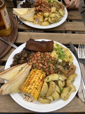 English breakfast  at Lucifer Lives in Brussels