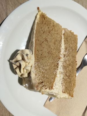 Coffee cake at Lucifer Lives in Brussels