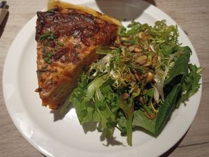Quiche of the week at Lucifer Lives in Brussels