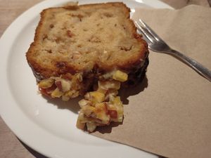 Apple salty caramel at Lucifer Lives in Brussels