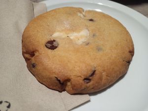 Triple chocolate cookie at Lucifer Lives in Brussels