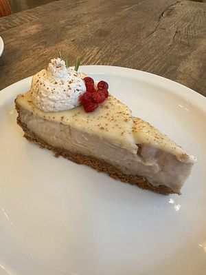 Gingerbread cheesecake   at Lucifer Lives in Brussels