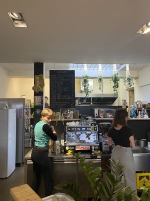 Coffee anyone  at Lucifer Lives in Brussels