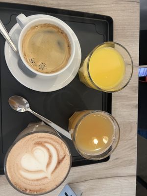 Drinks plates   at Lucifer Lives in Brussels