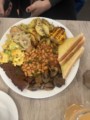 English breakfast   at Lucifer Lives in Brussels