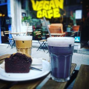 Perfect iced lattes! at Lucifer Lives in Brussels