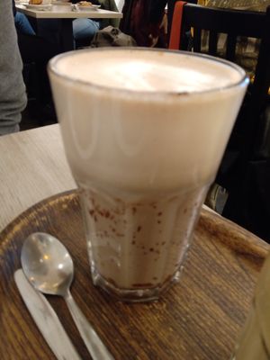 Hot chocolate at Lucifer Lives in Brussels