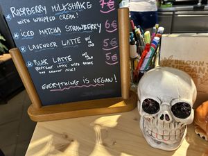 sign  at Lucifer Lives in Brussels