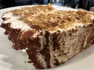 tiramisu cake  at Lucifer Lives in Brussels