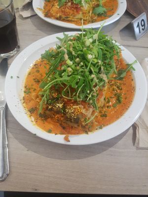 Vegan Lasagna at Lucifer Lives in Brussels