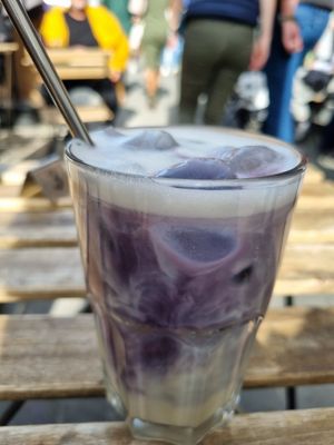 Lavender Latte at Lucifer Lives in Brussels