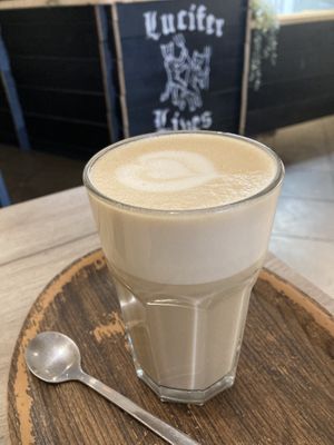Latté machiato   at Lucifer Lives in Brussels