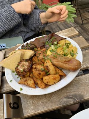 Big breakfast  at Lucifer Lives in Brussels