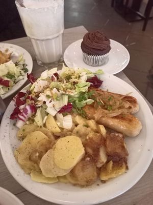 Lunch gratin at Lucifer Lives in Brussels