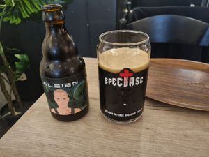 Beer at Lucifer Lives in Brussels