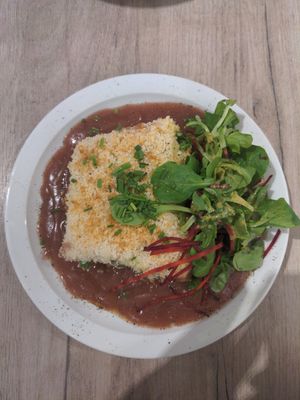 Sheperd's pie. Sauce was amazing ! at Lucifer Lives in Brussels