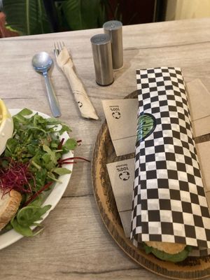 Different sandwich every week  at Lucifer Lives in Brussels