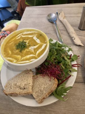 Every week another soup  at Lucifer Lives in Brussels