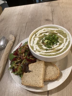 Some more delicious tasty soup. Seriously so good  at Lucifer Lives in Brussels