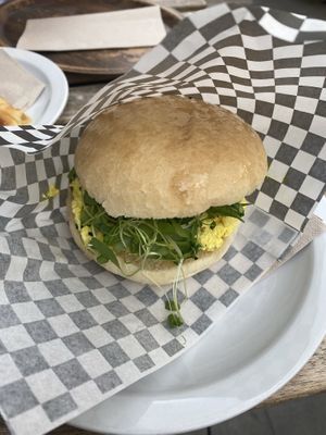 Egg salad at Lucifer Lives in Brussels