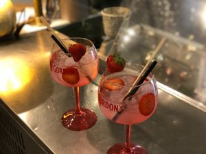 Strawberry-Gin at Heimat in Eisenach